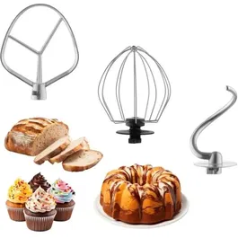 Sencor STM 3637TQ - Robot pâtissier multifonction avec batteur sur socle, bol inox 5.5 L, 1300 W, 6 vitesses, fonction Pulse et 3 accessoires