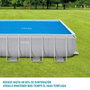 Intex Bâche solaire pour piscine frame rectangulaire 378x186 cm PVC