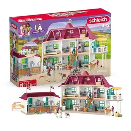 Schleich 42706 Coffret Grand Centre Équestre de Lakeside - Horse Club - Jeu de Figurine - À Partir de 4 ans