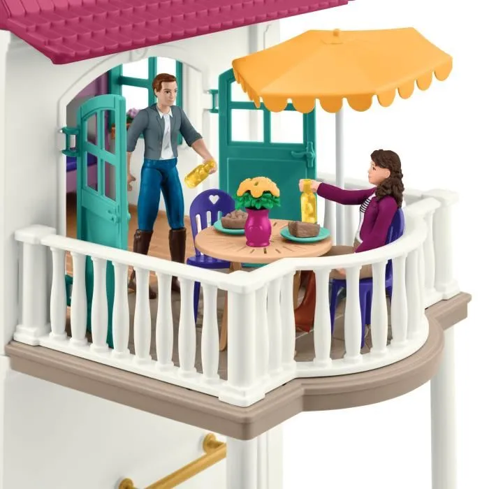 Schleich 42706 Coffret Grand Centre Équestre de Lakeside - Horse Club - Jeu de Figurine - À Partir de 4 ans