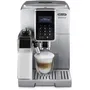 Delonghi Dinamica ECAM 350.75.S Machine à café expresso avec broyeur intégré, écran tactile, réservoir grains 300 g, capacité 1.8 L, argent