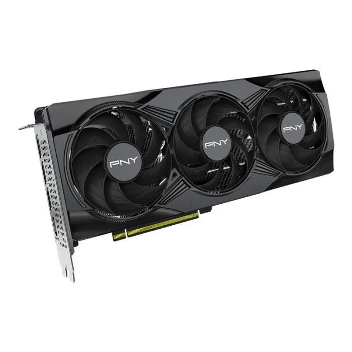 PNY GeForce RTX 5060 Carte Graphique 8 Go GDDR7 Triple Ventilateurs ARGB Overclocked, DLSS 4, NVIDIA Studio - Performances Gaming 4K/8K
