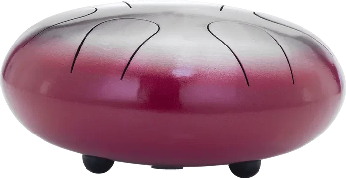 PEARL Metal Spirit Tongue Drum C Major - Crimson Burst Pearl