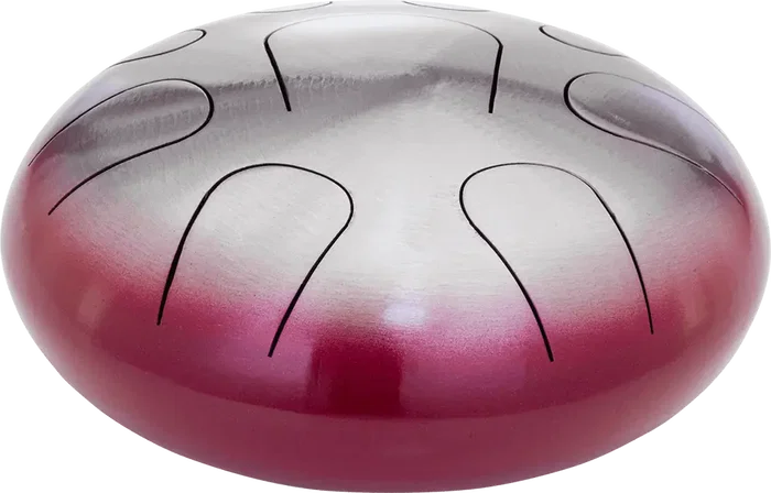 PEARL Metal Spirit Tongue Drum C Major - Crimson Burst Pearl