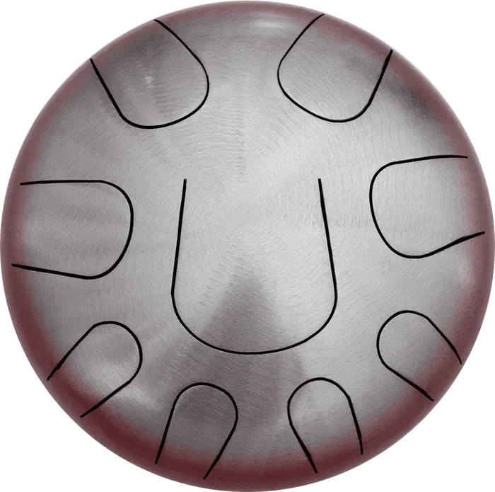 PEARL Metal Spirit Tongue Drum C Major - Crimson Burst Pearl