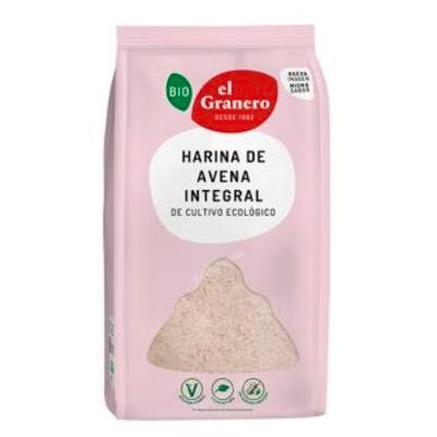 El Granero Farine d'avoine complète biologique 1 kg El Granero Farine d'avoine complète biologique 1 kg