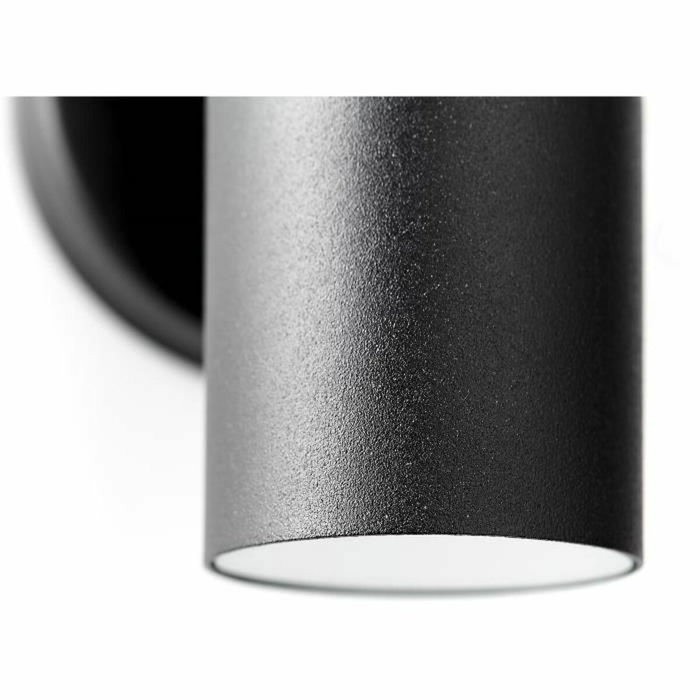 Brilliant JANDY Applique murale extérieure 2L noir métal/verre GU10 Brilliant JANDY Applique murale extérieure 2L noir métal/verre GU10