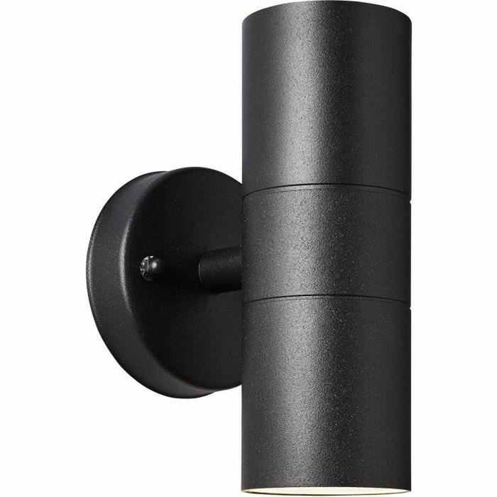 Brilliant JANDY Applique murale extérieure 2L noir métal/verre GU10 Brilliant JANDY Applique murale extérieure 2L noir métal/verre GU10