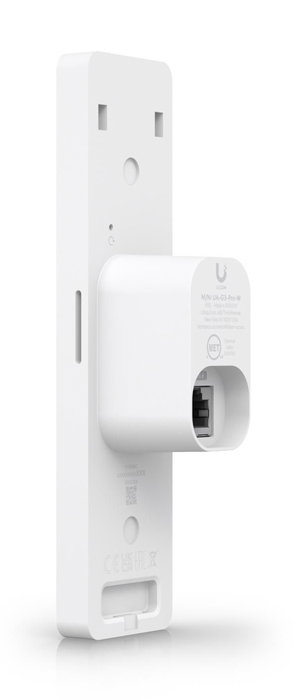 Ubiquiti Interphone Vidéo Tactile avec Lecteur NFC, Déverrouillage Facial, IP55, Port Gigabit RJ45 PoE, Écran 4,7", Bluetooth 4.2, Blanc