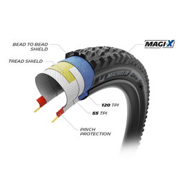 Michelin DH 16 TRL 27.5x2.40 Dark