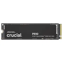 Crucial P510 SSD interne 1 To, CT1000P510SSD8, PCIe Gen4 NVMe M.2, vitesse de lecture jusqu'à 11000 Mo/s, pour gaming et PC