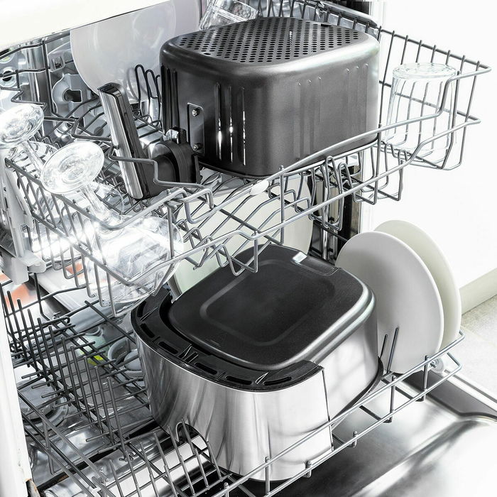 Pack Friteuse à Air et Panier en Silicone Pliable InnovaGoods