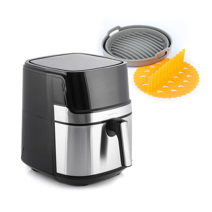 Pack Friteuse à Air et Panier en Silicone Pliable InnovaGoods