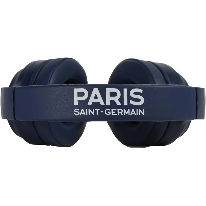 Konix - Casque audio sans fil PSG - Bluetooth 5.3 pour PC, smartphones, tablettes - Autonomie 25h - Microphone intégré - Confort cuir PU - Bleu