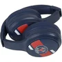 Konix - Casque audio sans fil PSG - Bluetooth 5.3 pour PC, smartphones, tablettes - Autonomie 25h - Microphone intégré - Confort cuir PU - Bleu