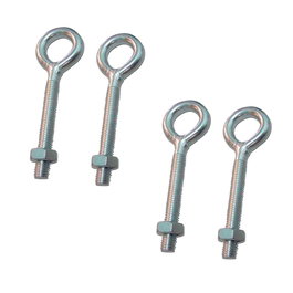 Edm Embase soudée avec écrou Hm01, M3 x 20 mm, zincée, 4 pièces