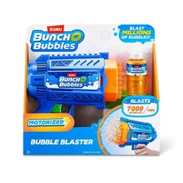 Zuru Bubble Blaster Medium - Pistolet à bulles pour enfants, solution 125 ml inclus, plateau fourni, génère jusqu'à 7000 bulles/min - Dès 3 ans