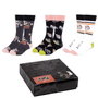 Cerdà - Lot de 3 paires de chaussettes Otaku pour adultes - Motifs manga/anime - Taille unique 36-41