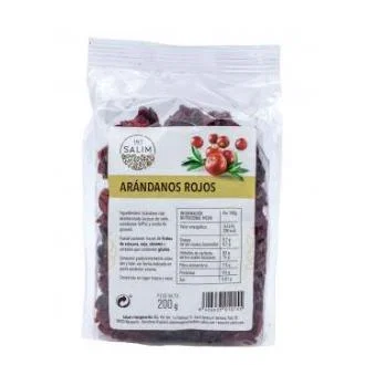 INT SALIM Arándanos rojos déshydratés 200g INT SALIM Arándanos rojos déshydratés 200g