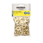 WOLFPACK LINEA PROFESIONAL Grands œillets métalliques Ø intérieur 10 mm (Sac de 100 unités)