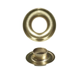 WOLFPACK LINEA PROFESIONAL Grands œillets métalliques Ø intérieur 10 mm (Sac de 100 unités)