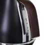 DeLonghi Icona Vintage KBOV 2001.BK - Bouilloire 1,7 L Noir mat / Chocolat