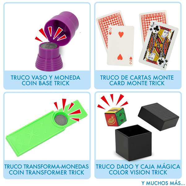 Color Baby Juego avec trucs de magie Magic Show - Jeu de société pour enfant à partir de 7 ans