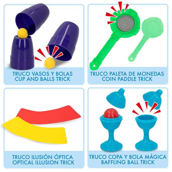 Color Baby Juego avec trucs de magie Magic Show - Jeu de société pour enfant à partir de 7 ans