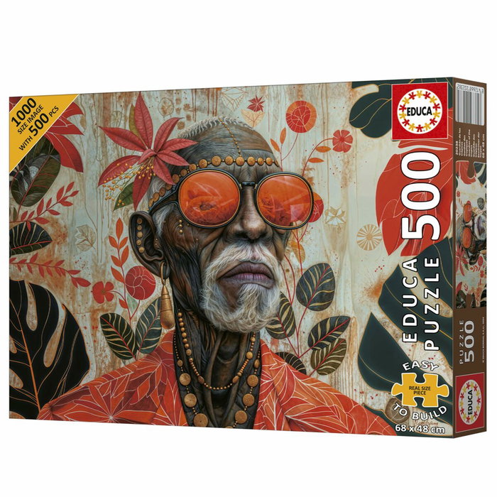 Educa Puzzle Gardien des Tropiques - 500 pièces - 68 x 48 cm