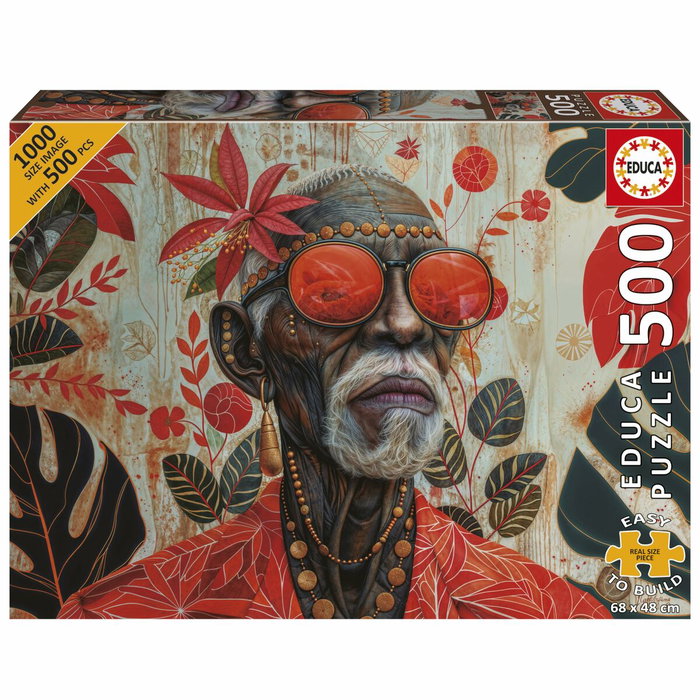 Educa Puzzle Gardien des Tropiques - 500 pièces - 68 x 48 cm