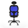 Piqueras y Crespo Chaise de Bureau avec Appui-tête 2D036G1 Crème