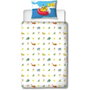 Pokémon Parure de lit Pikachu à la plage en microfibre, 2 pièces