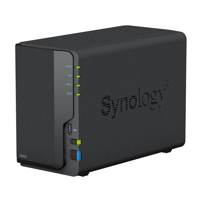 Synology DS223 - Serveur NAS 2 baies, solution d'entrée de gamme pour centraliser, organiser et partager vos données Synology DS223 - Serveur NAS 2 baies, solution d'entrée de gamme pour centraliser, organiser et partager vos données