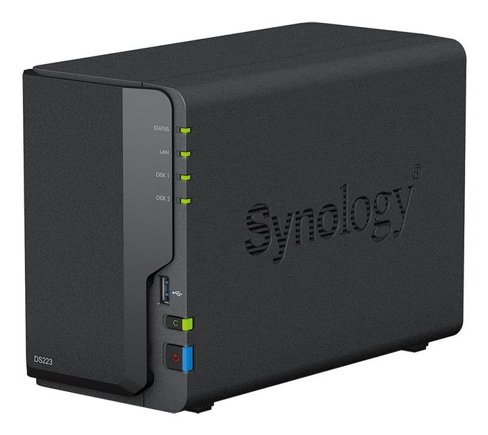 Synology DS223 DiskStation Serveur NAS 2 Baies Noir Synology DS223 DiskStation Serveur NAS 2 Baies Noir