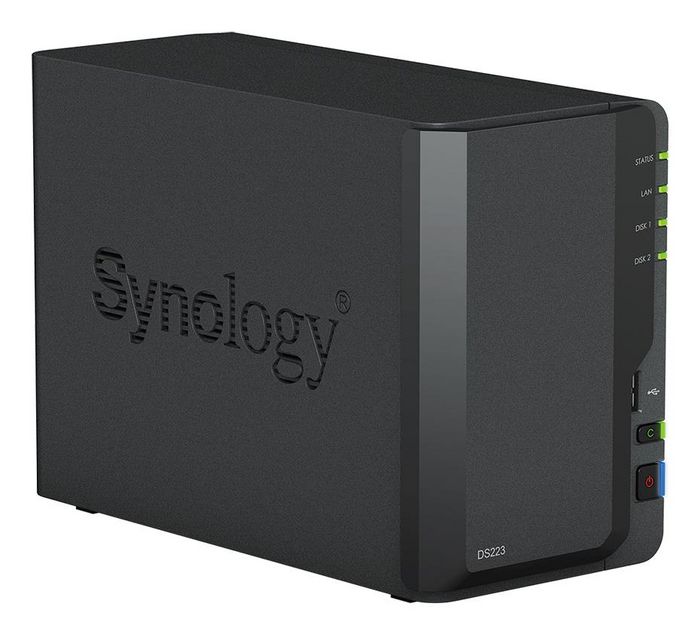 Synology DS223 DiskStation Serveur NAS 2 Baies Noir Synology DS223 DiskStation Serveur NAS 2 Baies Noir