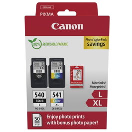 Canon PG-540L/CL-541XL Photo Value Pack avec papier photo 10 x 15 cm
