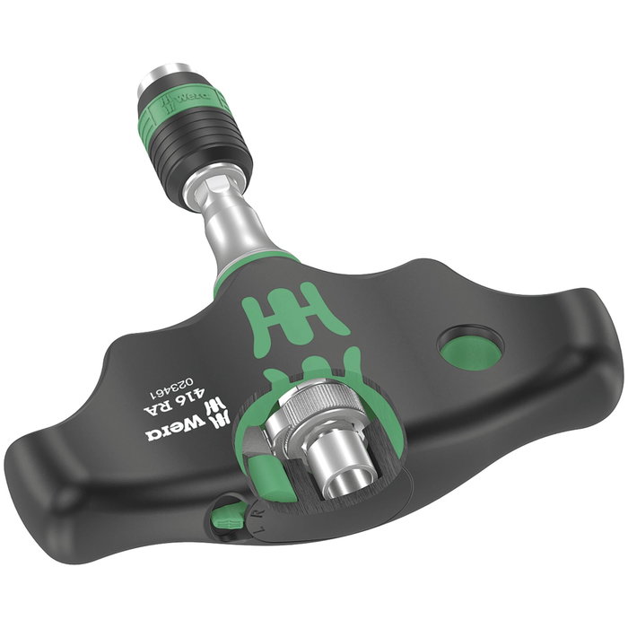 Wera 416 RA Rapidaptor Tournevis à poignée en T avec cliquet