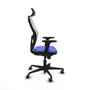 Piqueras y Crespo Chaise de Bureau 2D036G2 Bleu clair