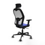Piqueras y Crespo Chaise de Bureau 2D036G2 Bleu clair