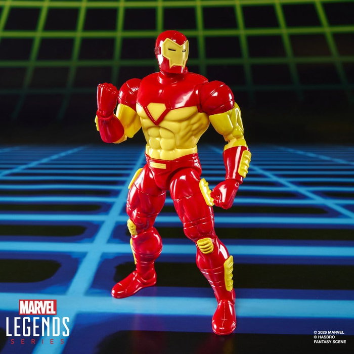 Hasbro Marvel Legends Marvel Games Pack de 2 figurines Iron Man & Spiral 15 cm