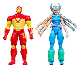 Hasbro Marvel Legends Marvel Games Pack de 2 figurines Iron Man & Spiral 15 cm