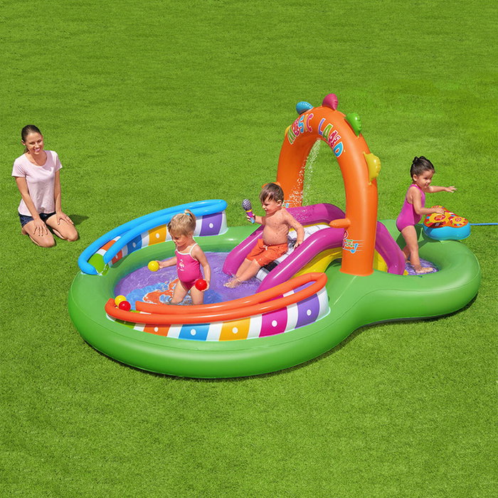Bestway Sing'n Splash Pataugeoire et Parc de Jeux Gonflable Bestway Sing'n Splash Pataugeoire et Parc de Jeux Gonflable