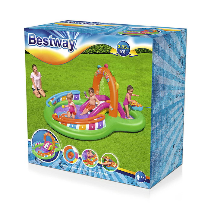 Bestway Sing'n Splash Pataugeoire et Parc de Jeux Gonflable Bestway Sing'n Splash Pataugeoire et Parc de Jeux Gonflable