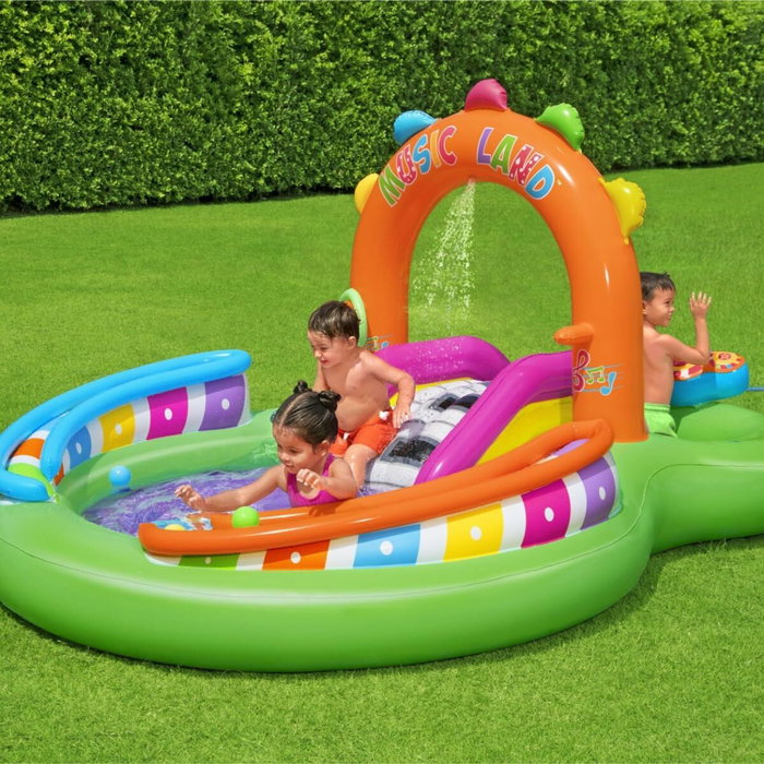 Bestway Sing'n Splash Pataugeoire et Parc de Jeux Gonflable Bestway Sing'n Splash Pataugeoire et Parc de Jeux Gonflable