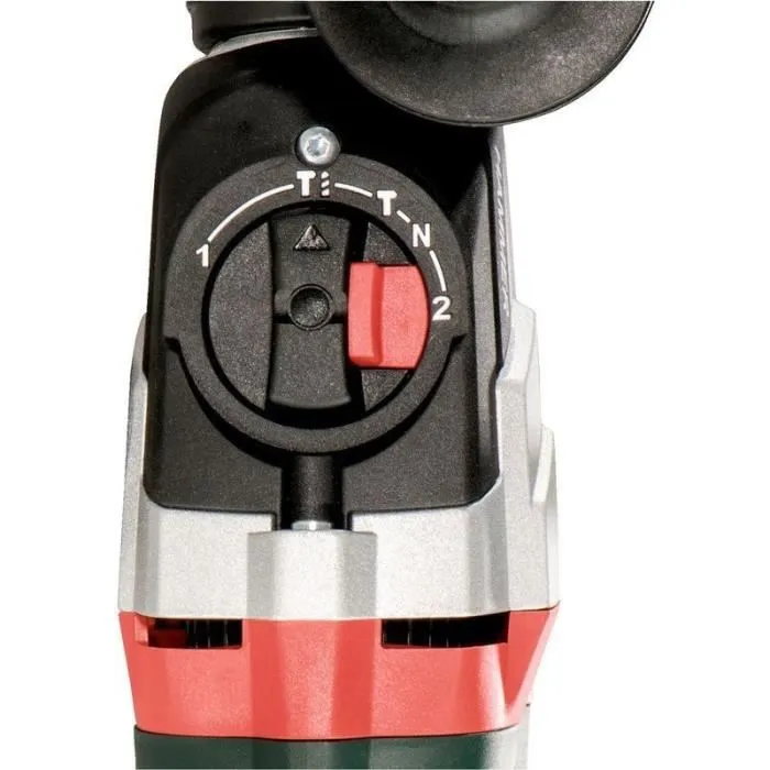 Metabo Marteau multifonctions UHE 2660-2 Quick, 800W, 3 joules, SDS-plus et serrage rapide, perçage percussion/2 vitesses et burinage, pour travaux professionnels