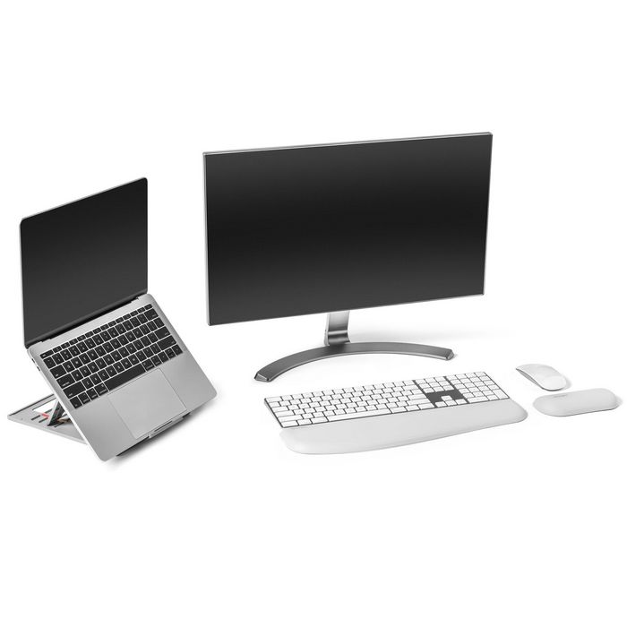 Kensington Rehausseur ergonomique Easy Riser Go avec système SmartFit pour PC portable ou tablette jusqu'à 14", ajustable et avec circulation d'air
