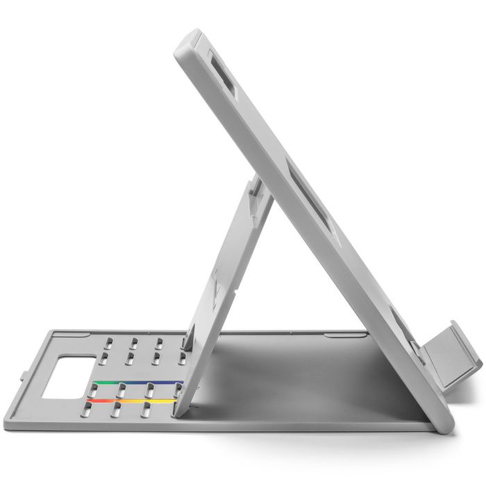 Kensington Rehausseur ergonomique Easy Riser Go avec système SmartFit pour PC portable ou tablette jusqu'à 14", ajustable et avec circulation d'air