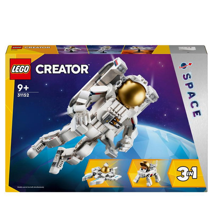 Lego Creator Astronaut dans l'Espace 31152 Jeu de Construction 9 Ans+ Système Lego Creator Astronaut dans l'Espace 31152 Jeu de Construction 9 Ans+ Système