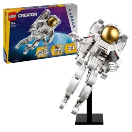 LEGO Creator 3en1 31152 L'Astronaute dans l'Espace - Jouet de Construction 647 Pièces avec Chien et Navette Spatiale, pour Enfants dès 8 Ans