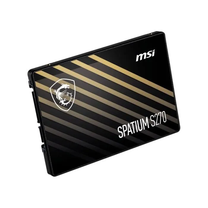 Msi SSD Interne Spatium S270 480GB SATA 2.5 Msi SSD Interne Spatium S270 480GB SATA 2.5